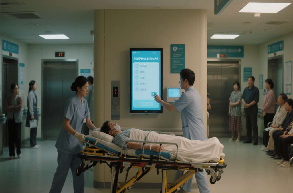 w66给利老牌电梯目的选层派梯系统：重构医院垂直交通生命时速