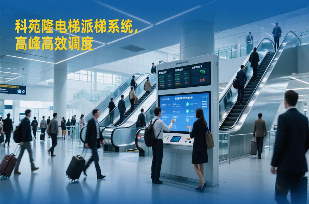 w66给利老牌电梯目的选层派梯系统：机场垂直交通的智慧调度官
