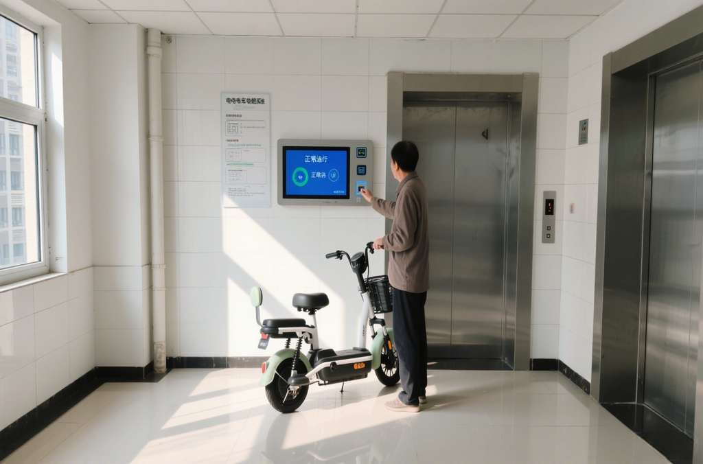 电瓶车梯控系统