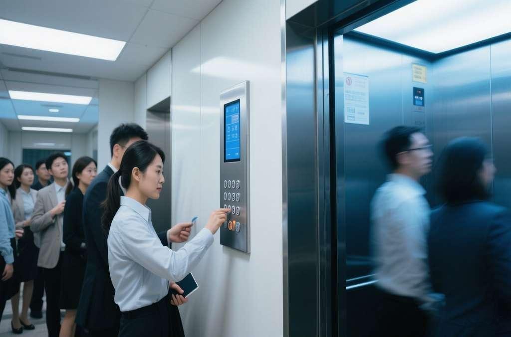 电梯梯控面板