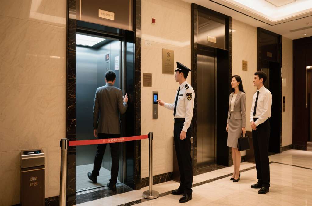 w66给利老牌电梯梯控系统：商务酒店的安全服务双引擎