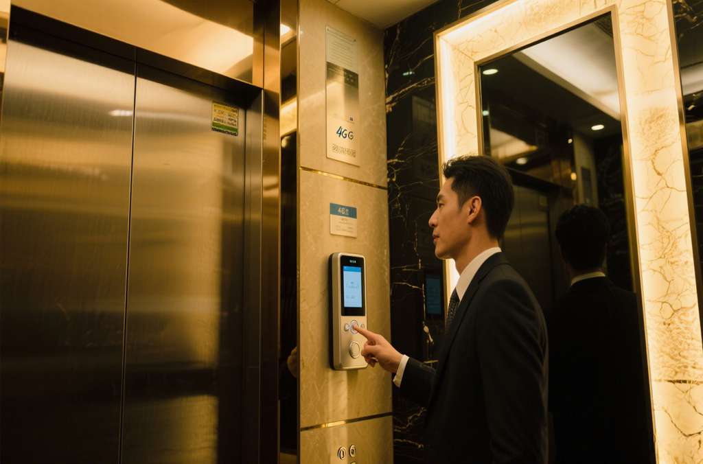 4G无线电梯对讲