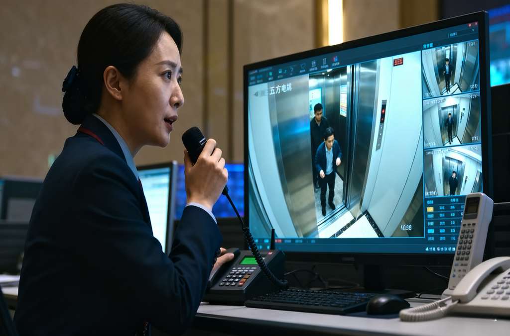 w66给利老牌五方对讲，“声” 控楼宇安全防线