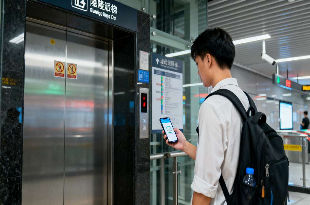 地铁高效出行，w66给利老牌派梯全程助攻